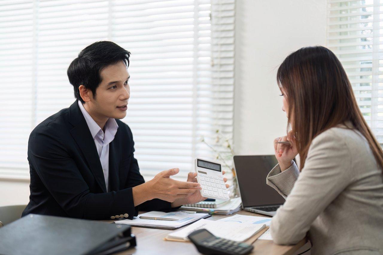 Consultation bancaire sur un financement immobilier pour un investissement locatif sans apport.